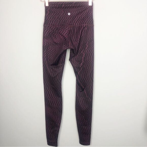 LULULEMON | Wunder Under High Rise Pant Leggings Shifted Horizon Women’s Size 4 - Picture 9 of 15